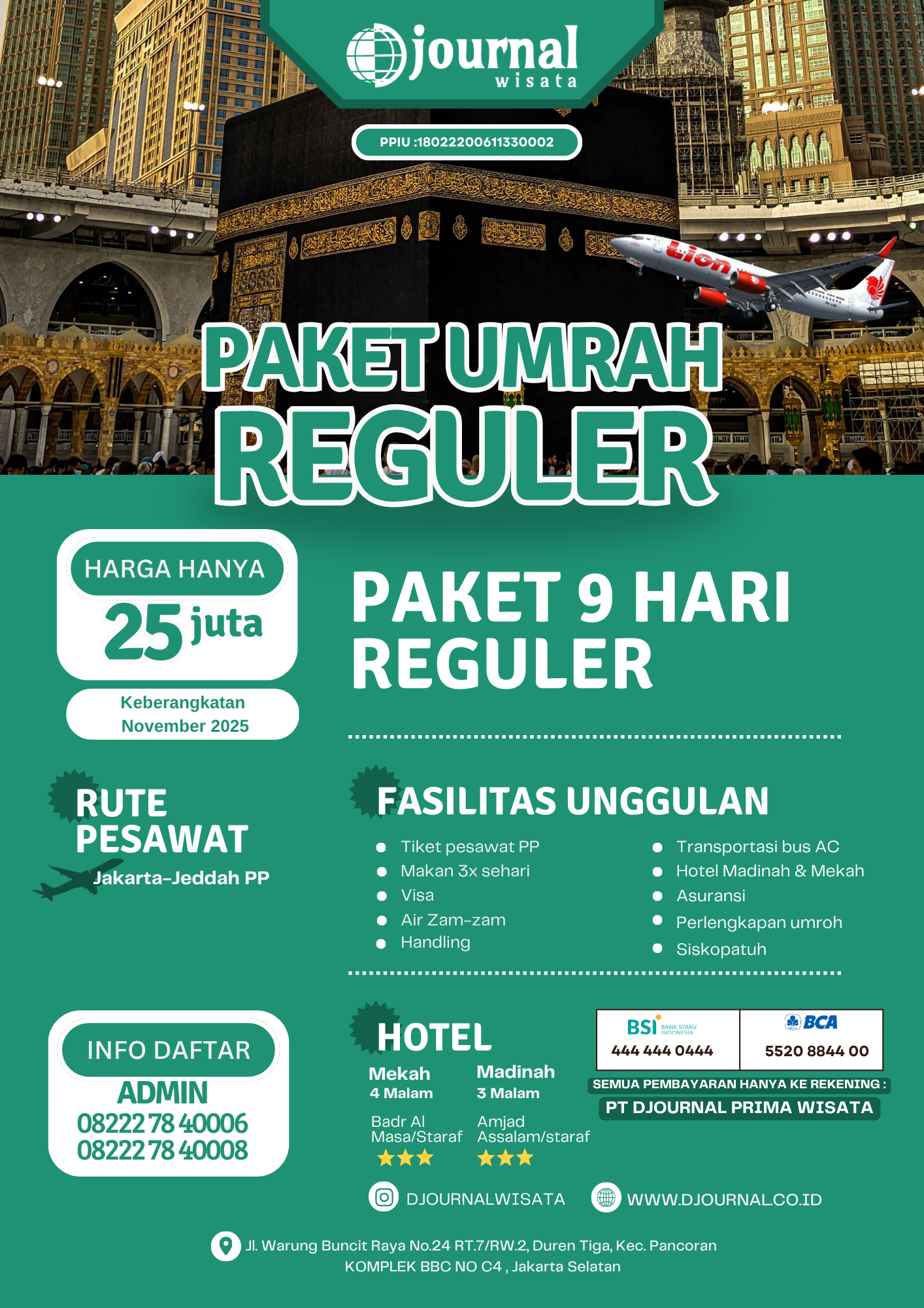 Paket Umroh 25jt